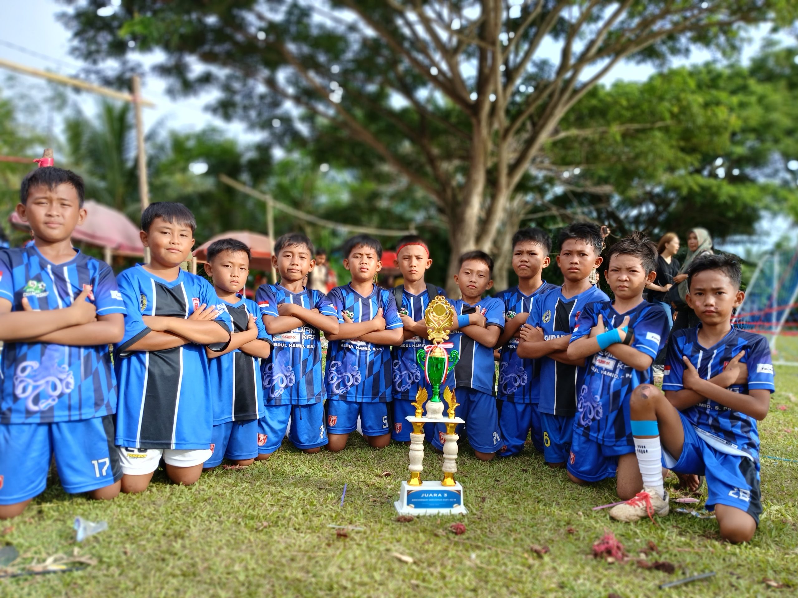 Ssb Semidang Kaur Juara turnamen serumpun cup 1