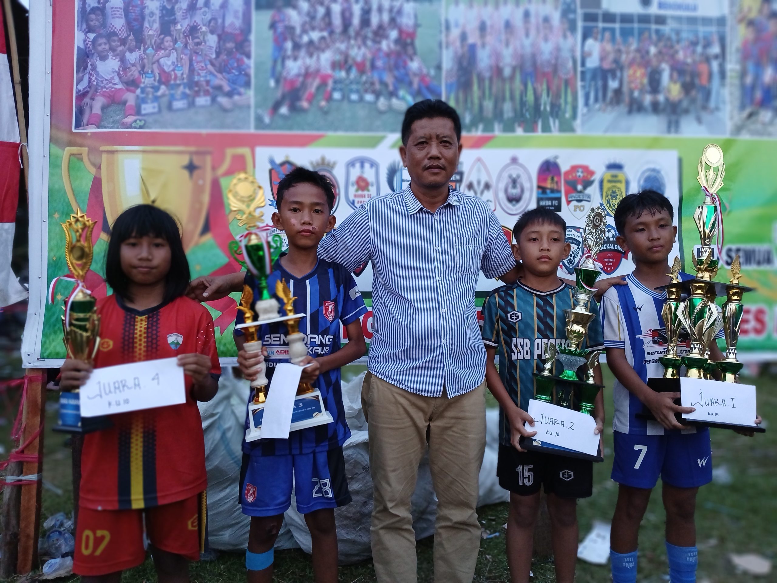 Ssb Semidang Kaur Juara turnamen serumpun cup 1